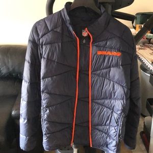 NFL puffer jacket - Chicago bears Large